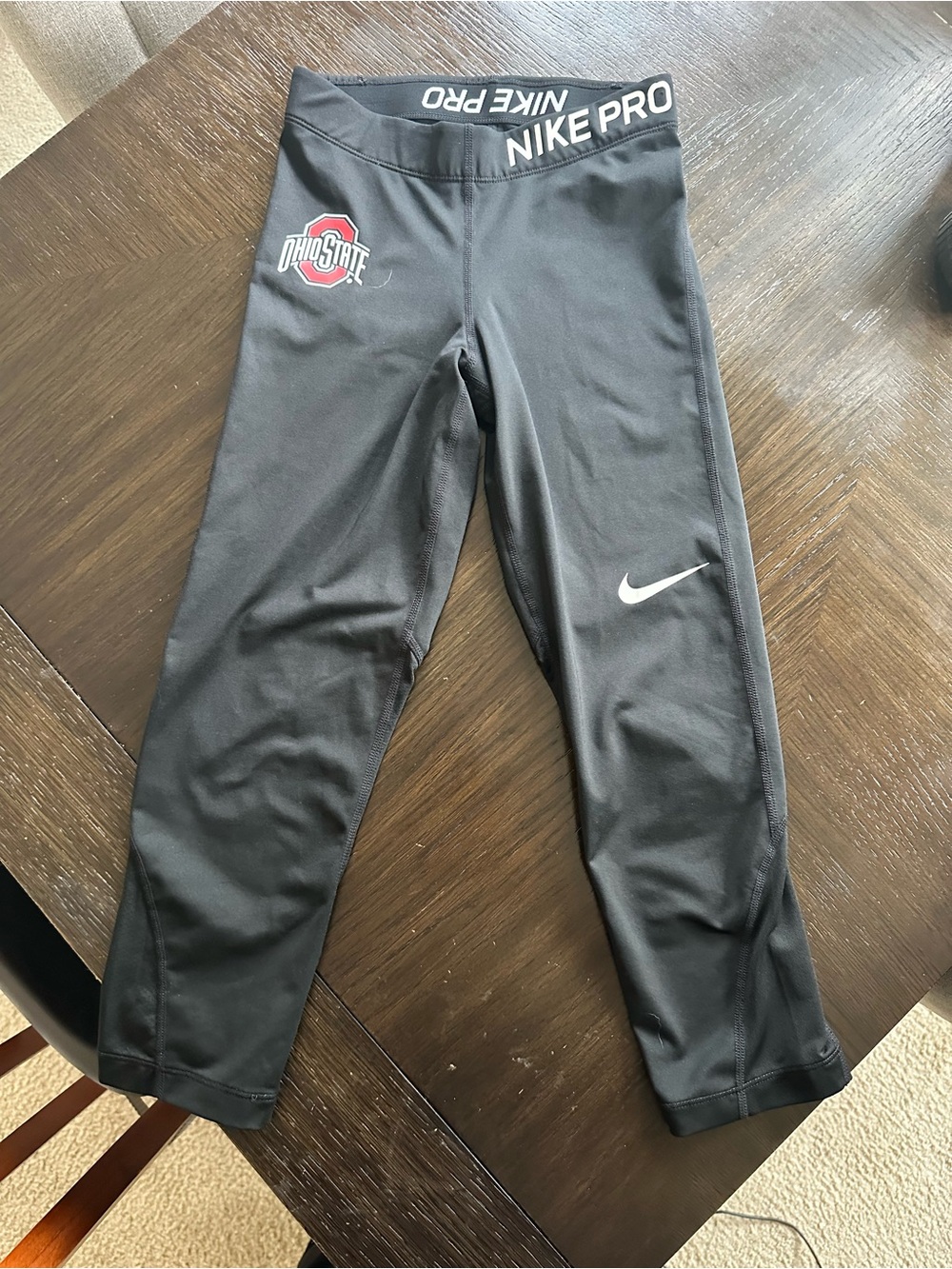 Women’s XS Black Ohio State Performance Capri Leggings